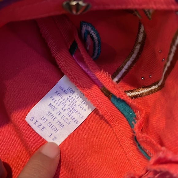 Vintage Hairston Roberson Ropa Southwestern Vest sz 12 - Picture 5 of 6